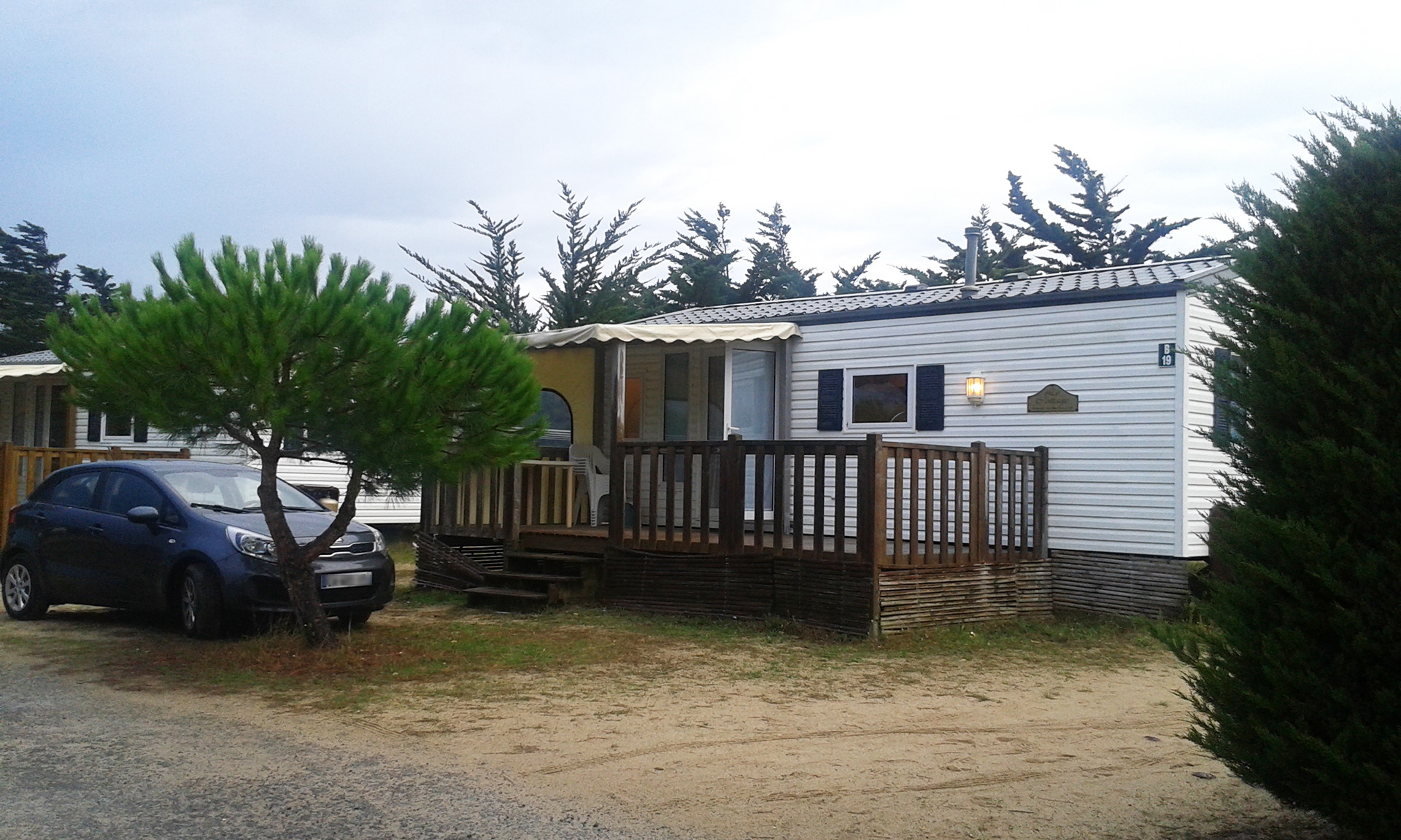 Mobil-home à Noirmoutier par le COS43